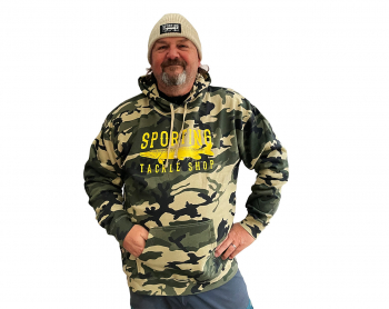 Sporting Tackle Shop Jungle Camo Hoodie - XLarge